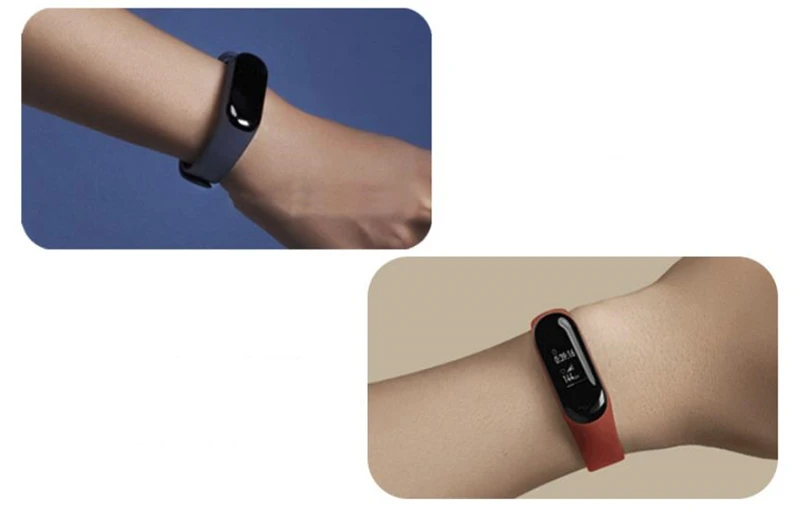50 шт./лот mi Band 3 и 4 спортивный ремешок для часов Силиконовый ремешок для xiaomi mi band 3 аксессуары браслет mi band 3 ремешок четыре