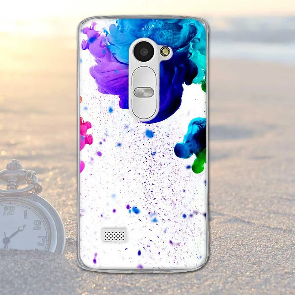 Чехол для телефона Fundas, чехол для LG Leon 4G LTE H324 H320 H340N C50 C40, Мягкий ТПУ силиконовый чехол с цветами для LG Leon 4G LTE