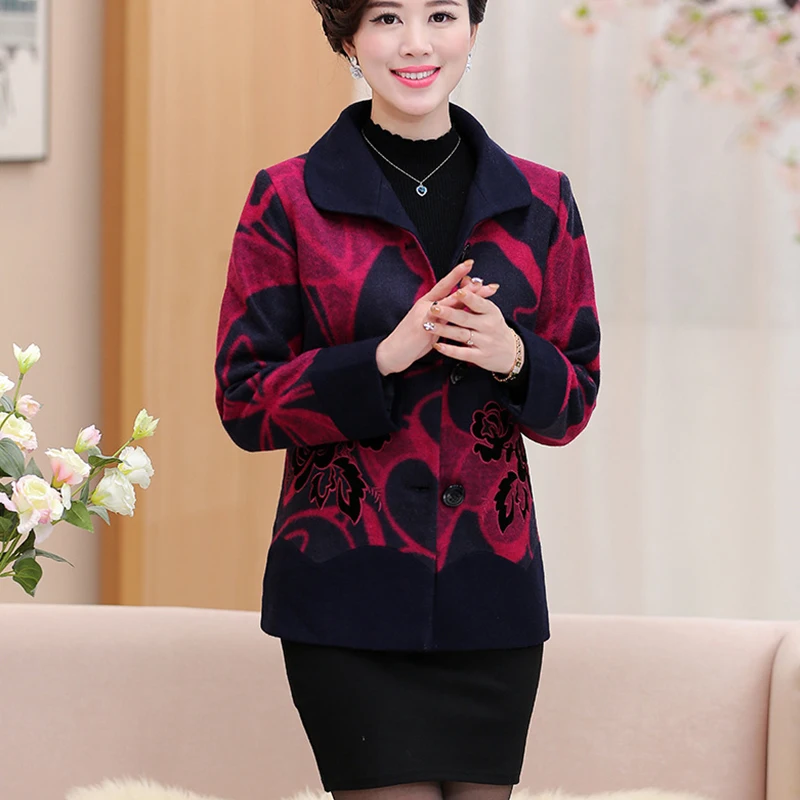 Новинка 2017 горячая Распродажа полная осенне-зимняя женская куртка шерстяное