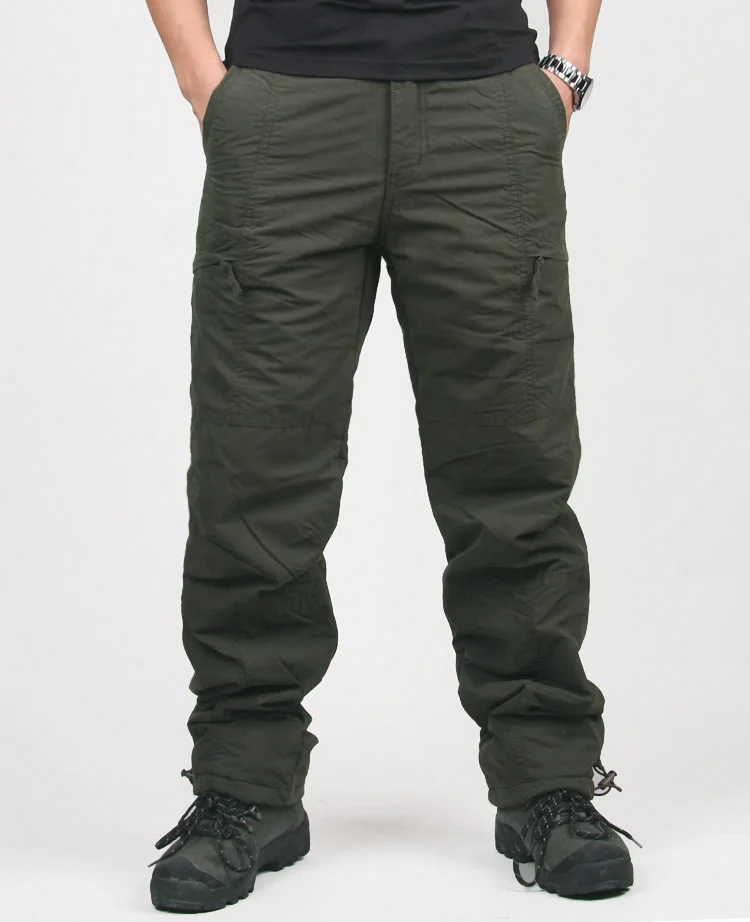

Высококачественные зимние теплые мужские толстые брюки, двухслойные военные армейские камуфляжные тактические хлопковые брюки для мужчин...