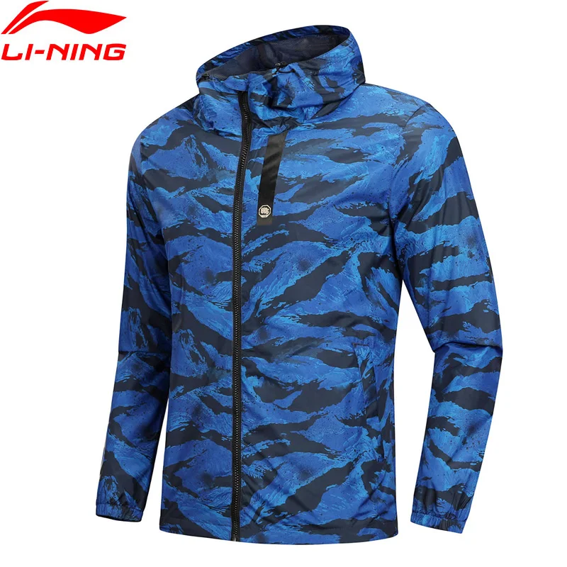(Код Break) Li-Ning Мужская баскетбольная ветровка BAD FIVE 100% полиэстер стандартная