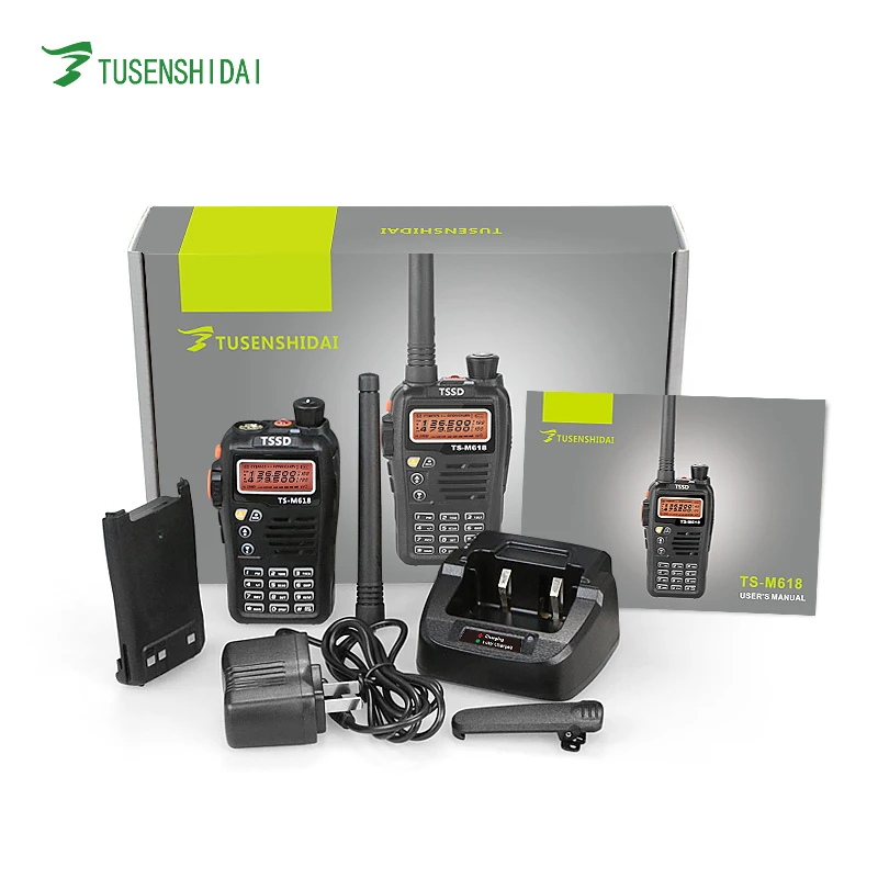 Новый двухдиапазонный радиоприемник высокого качества 5 Вт с двойным дисплеем TSSD