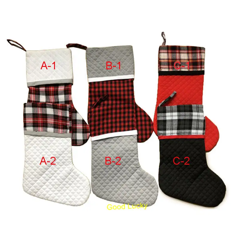 10 шт./лот оптовая продажа заготовки монограмма хлопчатобумажные рождественские