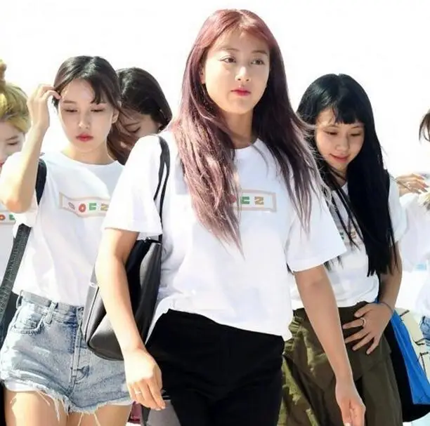 Kpop/модная футболка с принтом «twice idol room tv show», поддерживающая унисекс футболка с круглым вырезом и короткими рукавами на лето