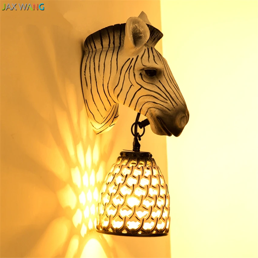 Настенный светильник в скандинавском стиле для спальни прикроватный настенный