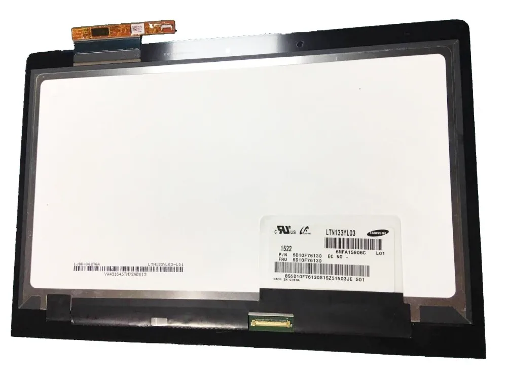 13 3 &quotЖК-дисплей светодиодный ноутбук в сборе для Lenovo Yoga 900-13ISK 80MK LCD сенсорный