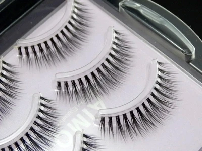 Быстрая доставка новинка высокое качество 3 пары натуральные накладные ресницы