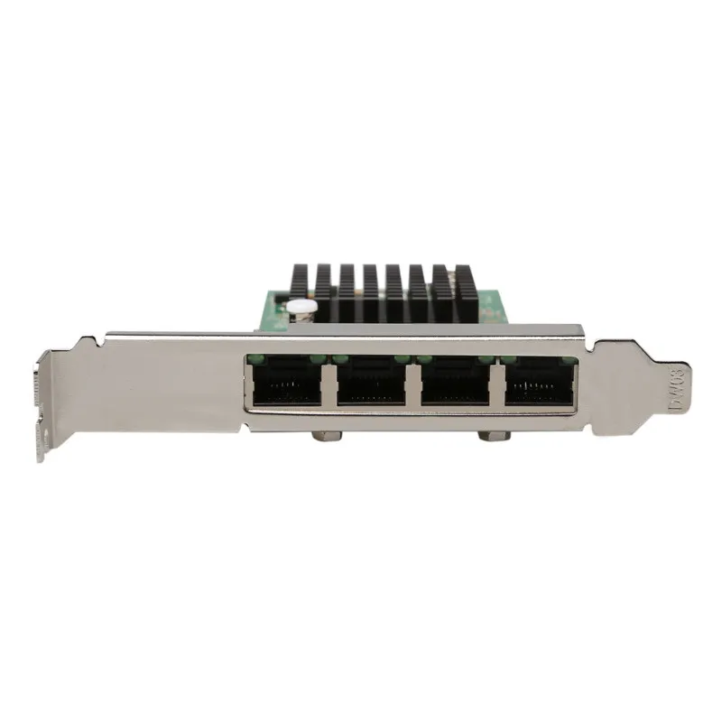 I350T4 1000 Мбит/с PCI Express pcie 4 x RJ45 RJ-45 гигабитный Ethernet LAN четырехпортовый серверный адаптер Сетевая карта чип