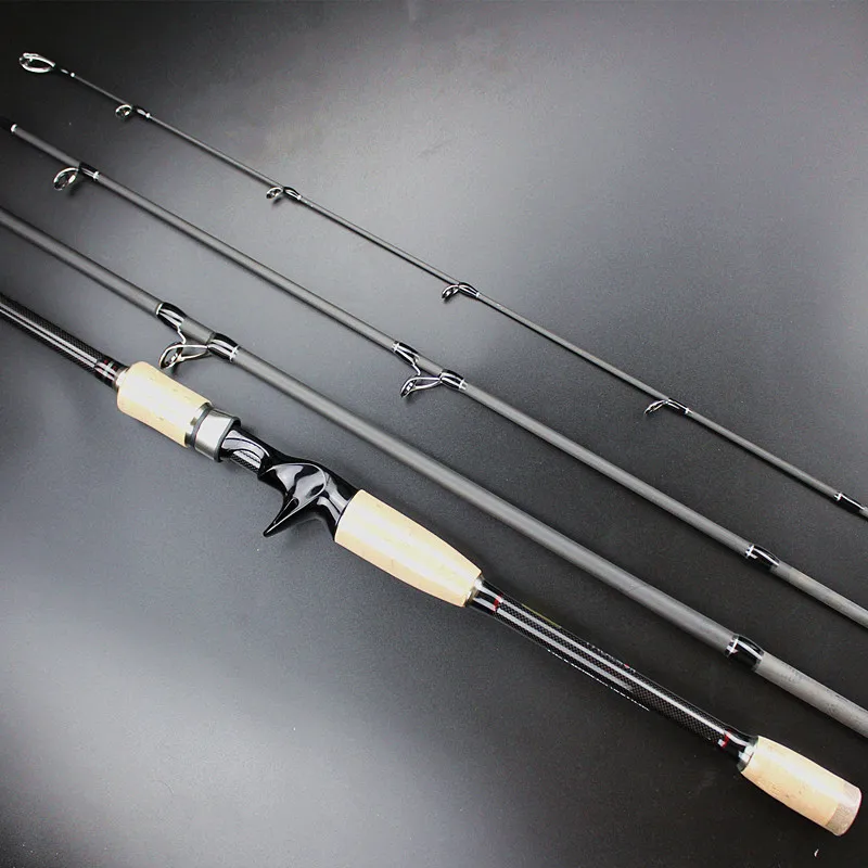 2 наконечника 4 секции полосатая рыболовная удочка для окуня высокоуглеродистая