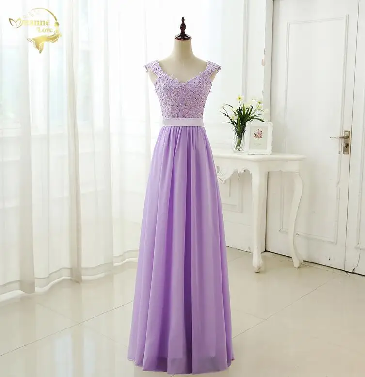 Robe De Soiree, Длинные вечерние платья с коротким рукавом, Abendkleider, кружевные вечерние платья, розовое, синее, красное, сиреневое, фиолетовое платье OL33012 - Цвет: As Picture Color