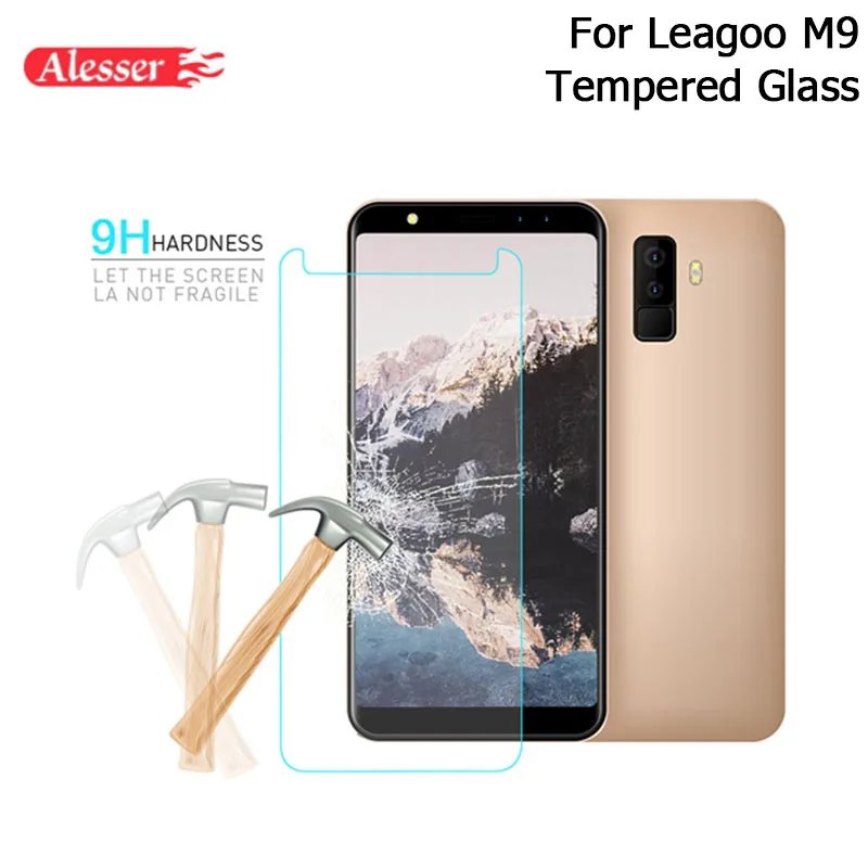 Alesser For Leagoo M9 Premium Tempered Glass Film Scratch-proof Protective Steel Mobile Phone Accessories | Мобильные телефоны и