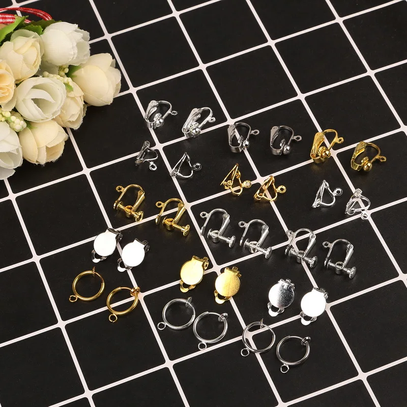 Новые модные медные и золотые серьги Крючки для поделок| |