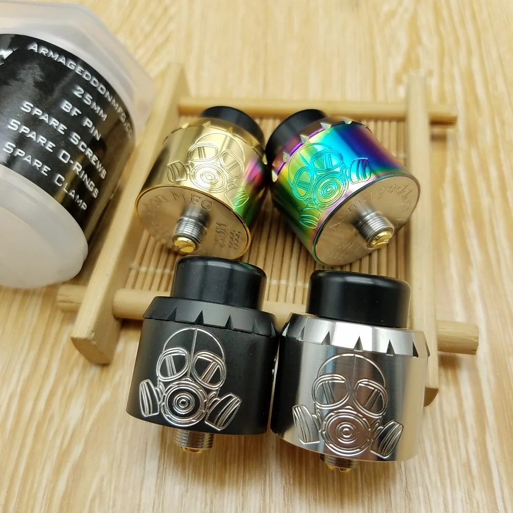 Apocalypse 25 мм распылители RDA Goon с широким наконечник капельного отверстия бак Fit 510