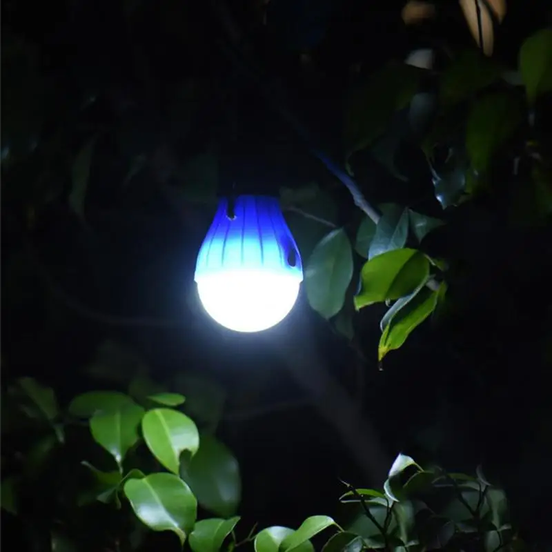 

Mini Portable Lantern Tent Light LED Bulb Emergency Lamp Waterproof Hanging Hook Flashlight 4 Colors Outdoor Camping Light