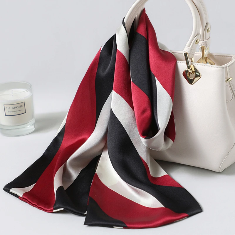 2020 Роскошные шали и накидки из натурального шелка 100% чистый Шелковый шарф для