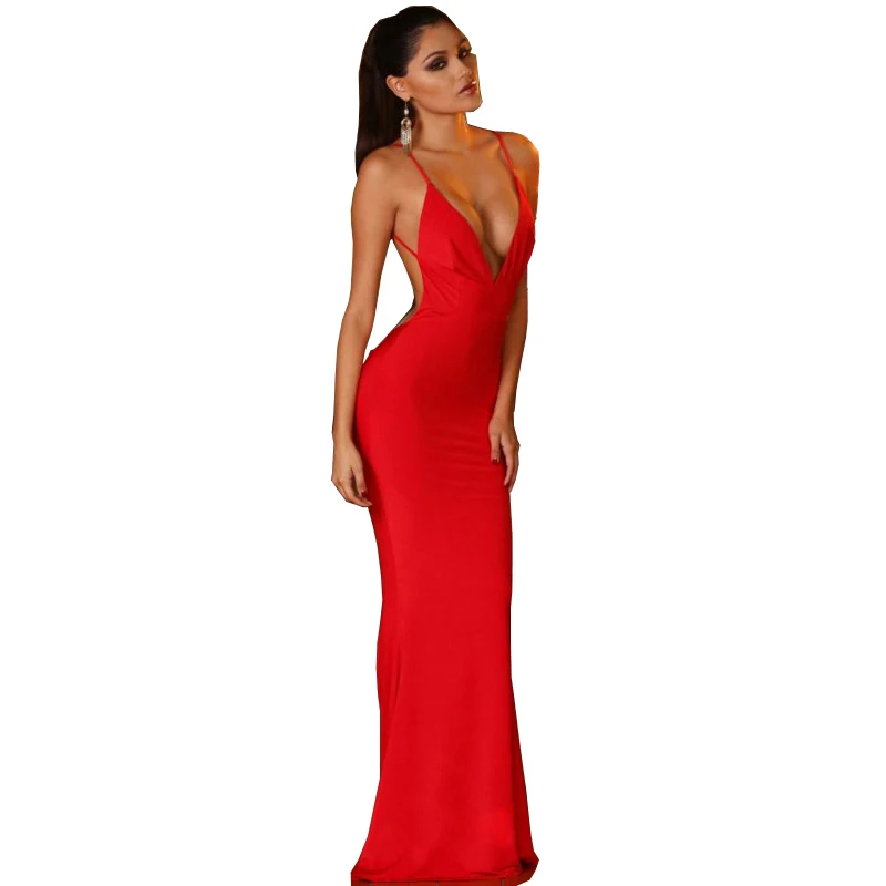 Летнее Стильное элегантное сексуальное платье для особых случаев красные черные