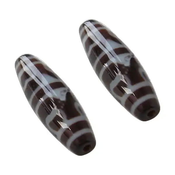 2017 модные ювелирные бусины натуральные тибетские дзи для изготовления ювелирных