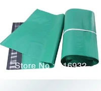 100pcslot 2842cmgreen thicken express bag poly mailer mailing bag envelope self adhesive seal plastic bag