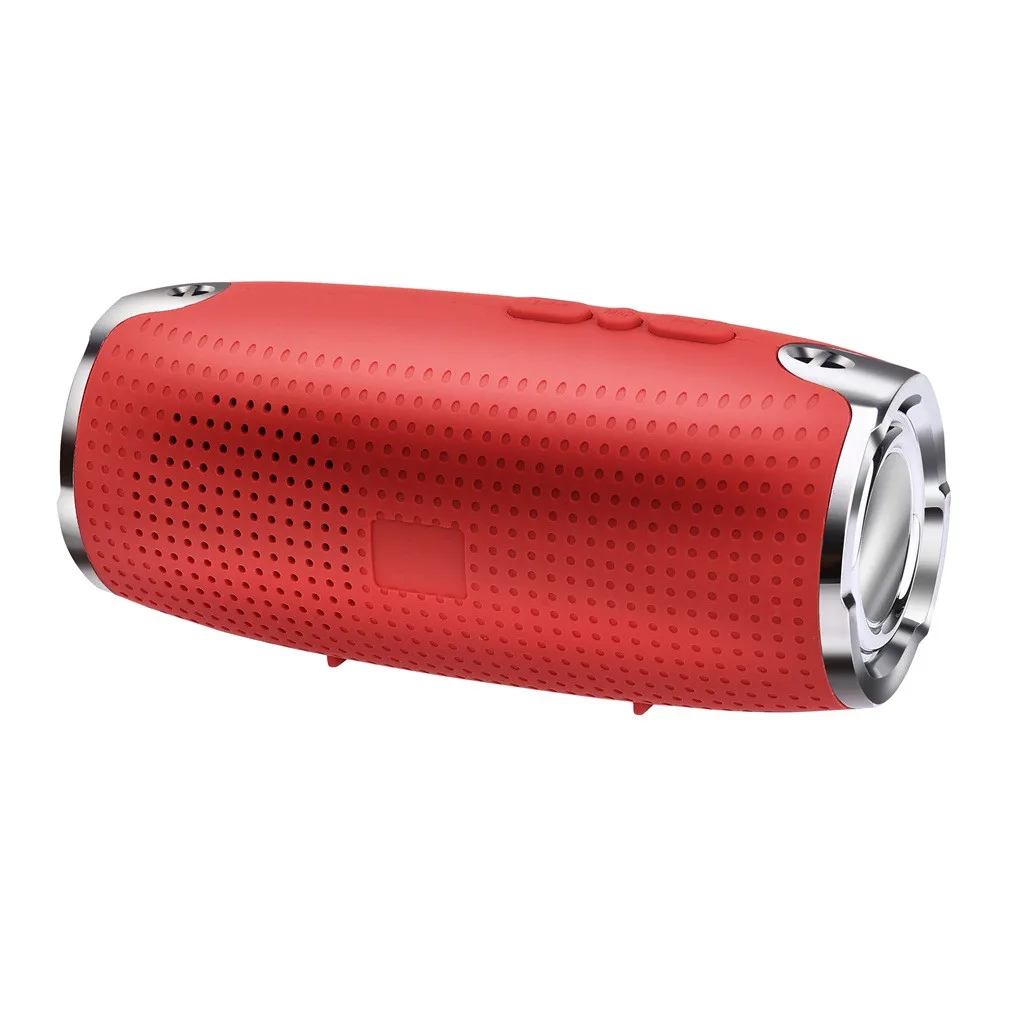 Красный VOBERRY беспроводной Bluetooth динамик Мини Портативный беспроводной Bluetooth стерео звук sd-карта беспроводной динамик s для смартфонов#2 - Цвет: Красный