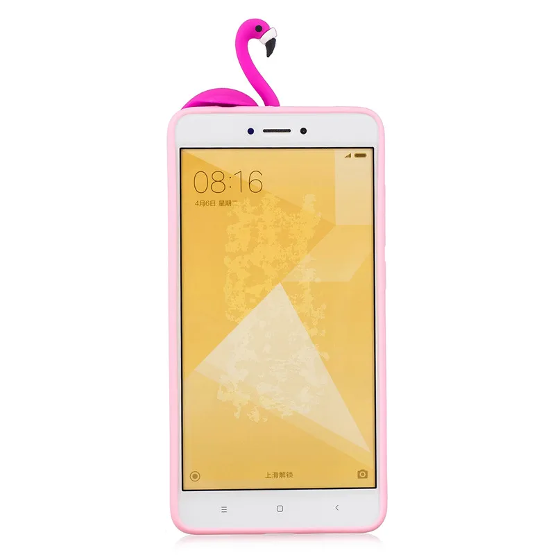 FLYKYLIN Симпатичные из мягкого ТПУ чехол для телефона xiaomi Redmi Note 4 3D силиконовые
