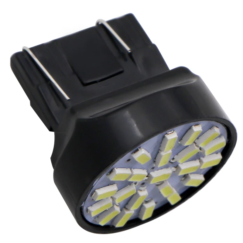 1X 12 в T20 W21/5 вт авто стайлинг автомобиля освещение 7443 22 светодиода SMD 3020 1206