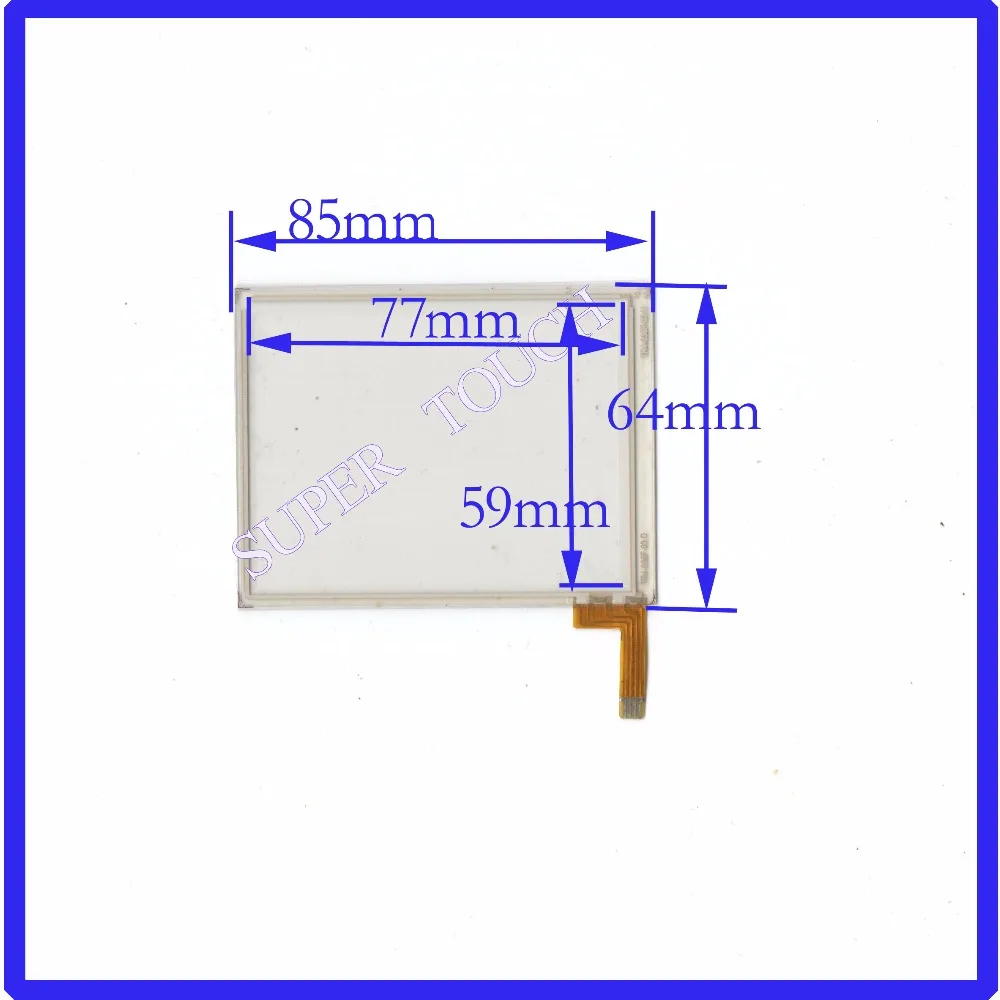 

original new 3.6''inch TR4-036F-03 four-wire resistance 85mm * 63mm PDF DIY touch screen 85 * 63