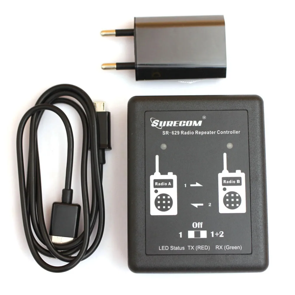 Surecom SR-629 дуплексный ретранслятор контроллер кросс-полосный SR629 для рации двухстороннее радио релейный контроллер релейный блок