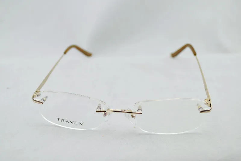 Оправа для очков титановая без оправы специальные безободковые по рецепту |