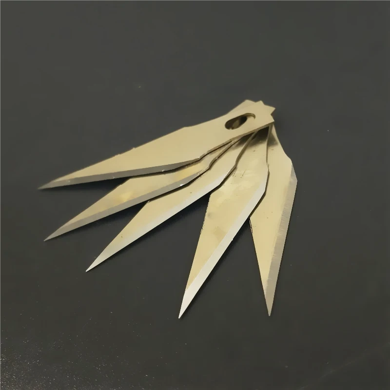 Just Blade 5 pcs 6 шт./компл. точность хобби Ножи металлическая ручка с лезвиями для искусства инструменты для резьбы по дереву ремесла ремонт телефона pcb мульти DIY ручной инструмент - Цвет: Just Blade 5 pcs