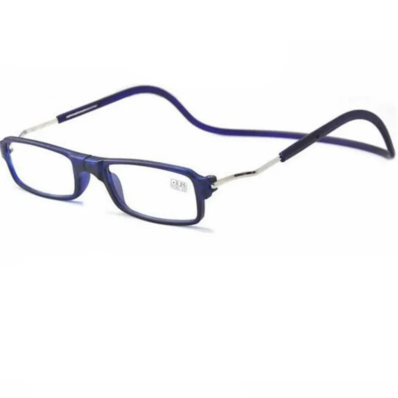KESMALL Reading Glasses Women Men Magnetic Front Connect Eyeglass Hang Folding Acetate Frame Reader Gafas Lectura YL452 | Аксессуары для