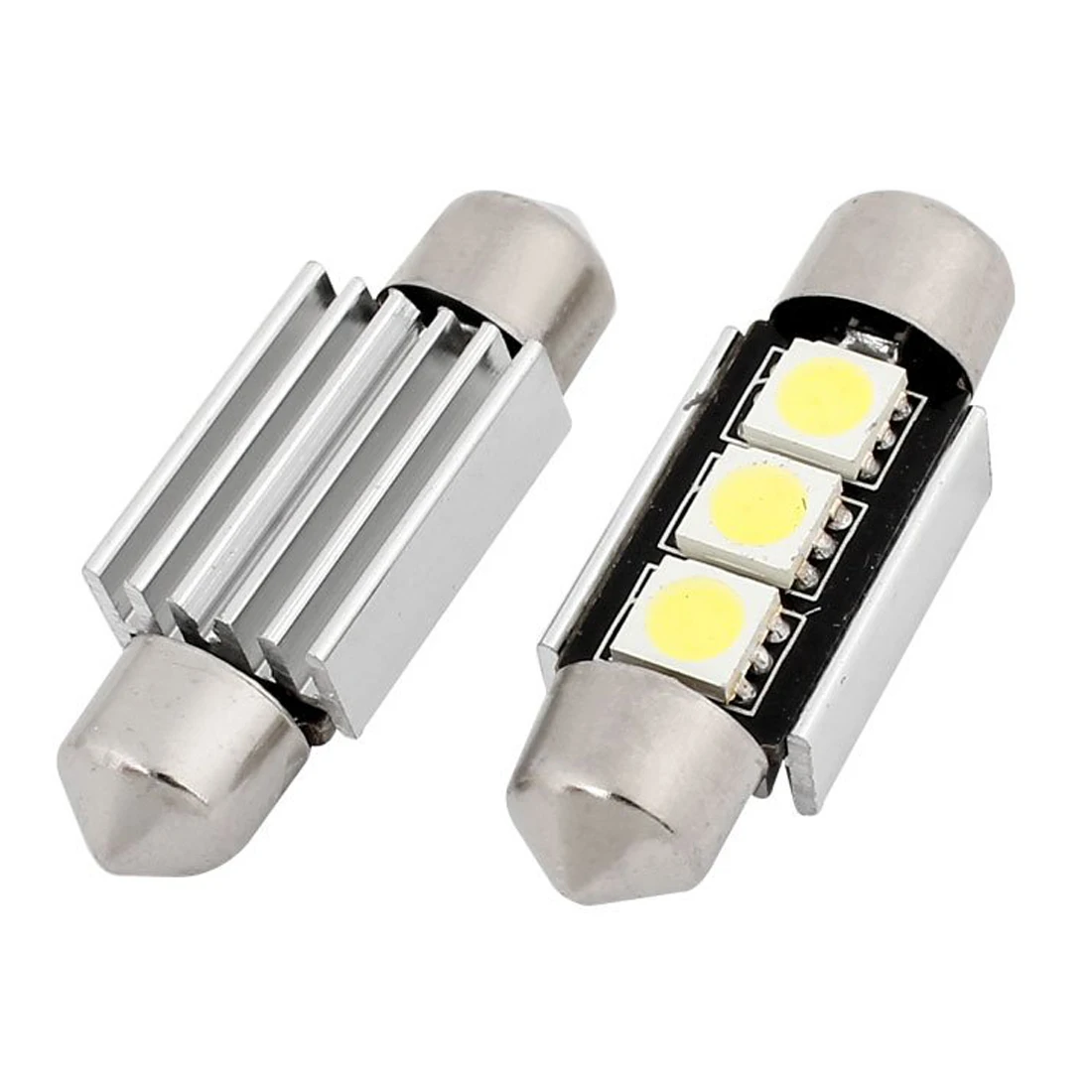 

TOYL/4 шт. 5050 SMD 3 светодиодный Canbus гирлянда светильник 36 мм белый 6418 внутреннего