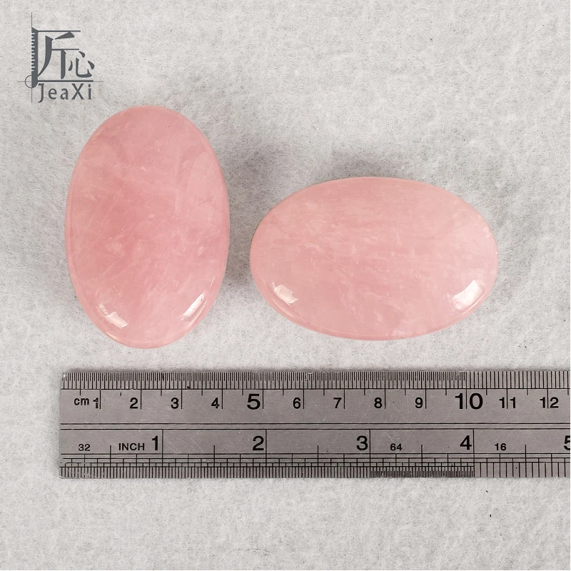 1 шт. массажные камни мыло розовый кварц натуральный энергетический камень