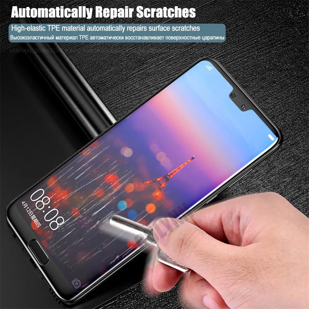 Мягкая Гидрогелевая Защитная пленка для Huawei Mate 10 P10 P20 Pro lite Защита экрана Honor 7X 8 9 9i