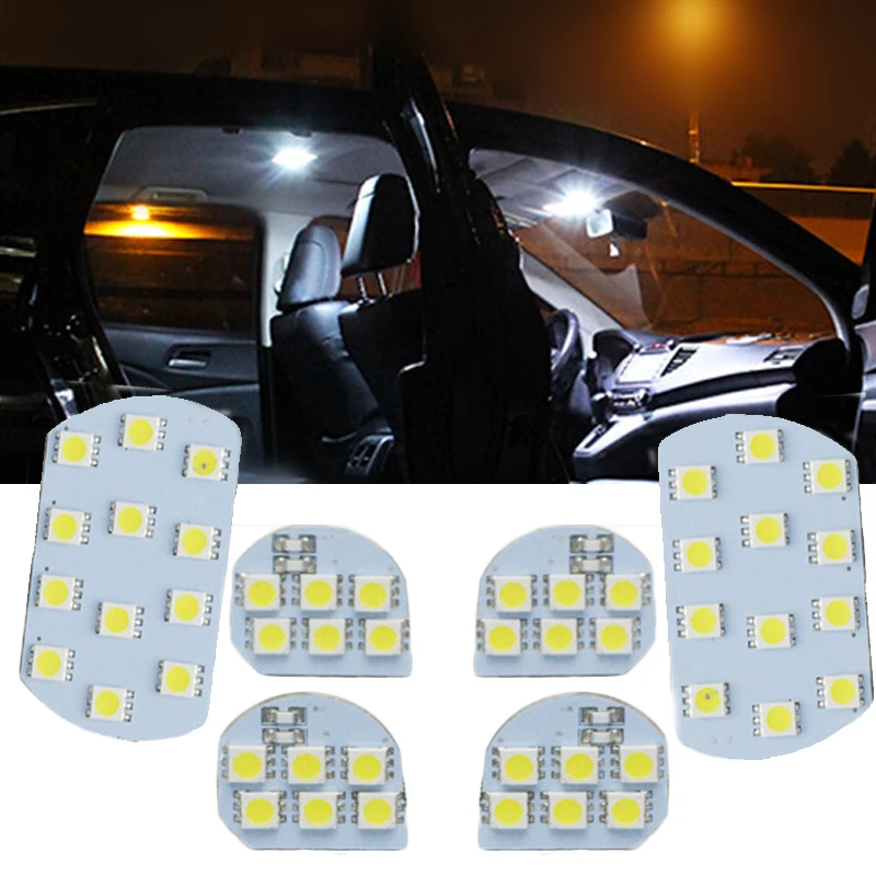 6 шт. для PEUGEOT 206 308 3008 408 508 CITROEN C5 яркий светодиодный внутренний светильник лампы