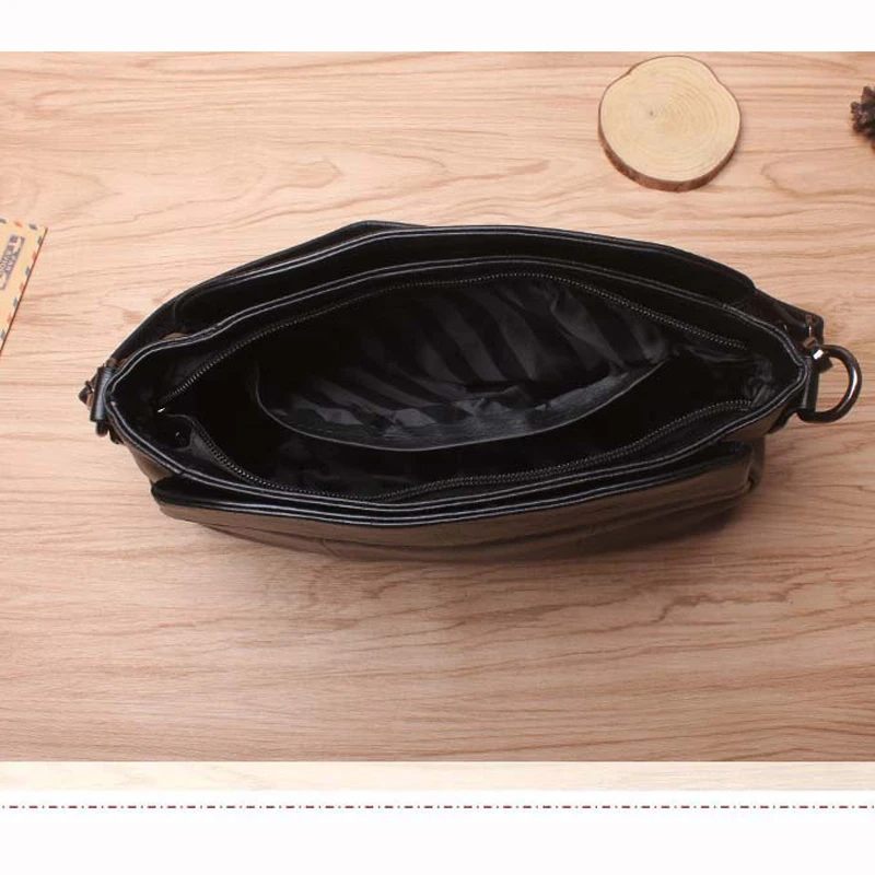 

GOLD CORAL Genuine Leather Women's Handbag Shoulder Bag For Fashion Messenger Bag Female High Capacity Leather Crossbody Bag 256