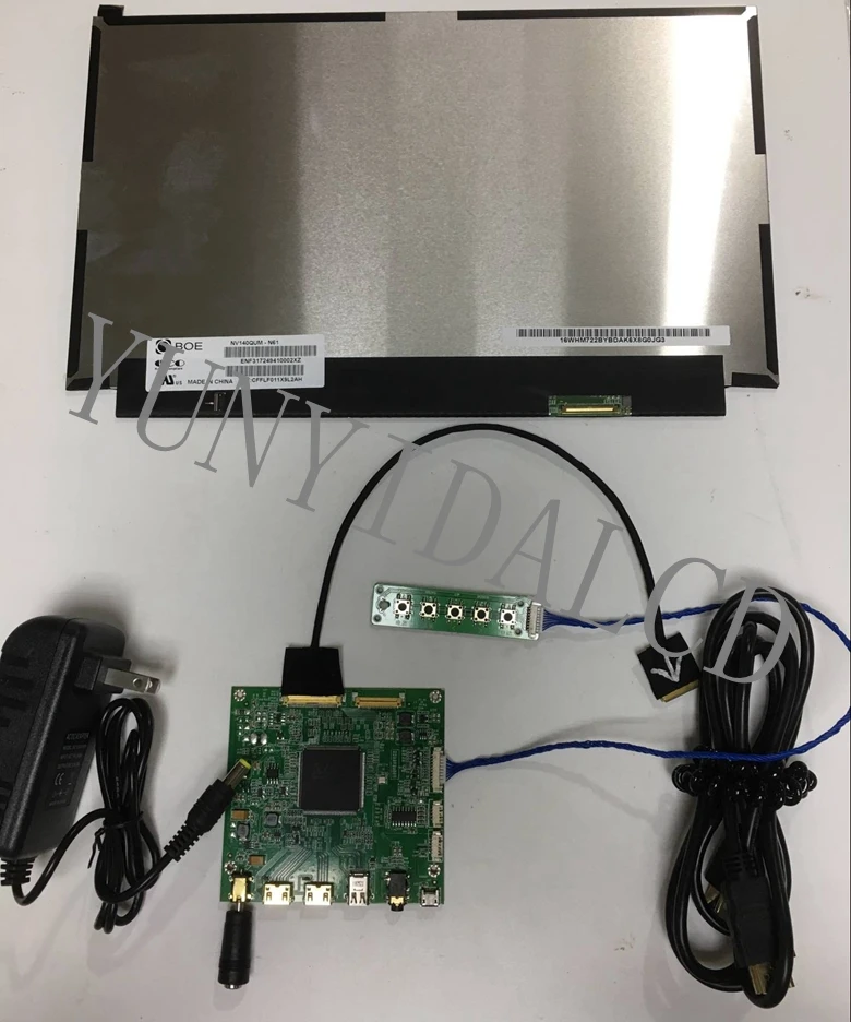 12,5 дюймовый 4K 3840*2160 UHD ips ЖК-монитор 2 HDMI miniDP драйвер плата модуль экран дисплей Тонкий LCM панель для 3D принтера матрица