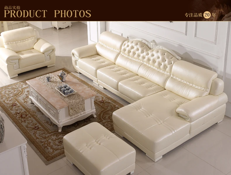 Европейская мебель для гостиной угловой диван из натуральной кожи B66|lounge sofa|corner