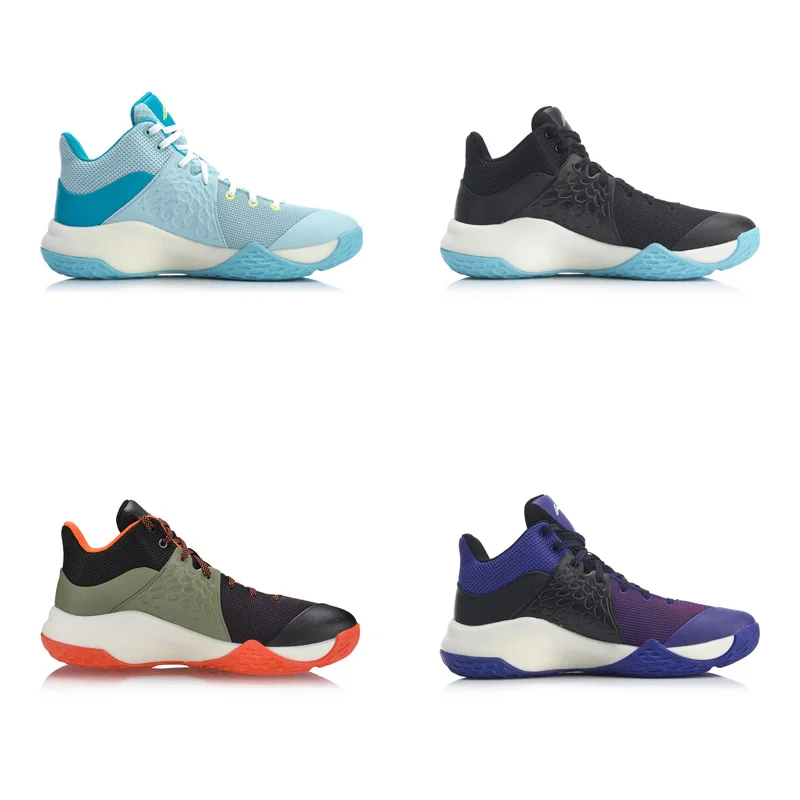 Мужские кроссовки для баскетбола Li Ning дышащие из пеноматериала с подкладом