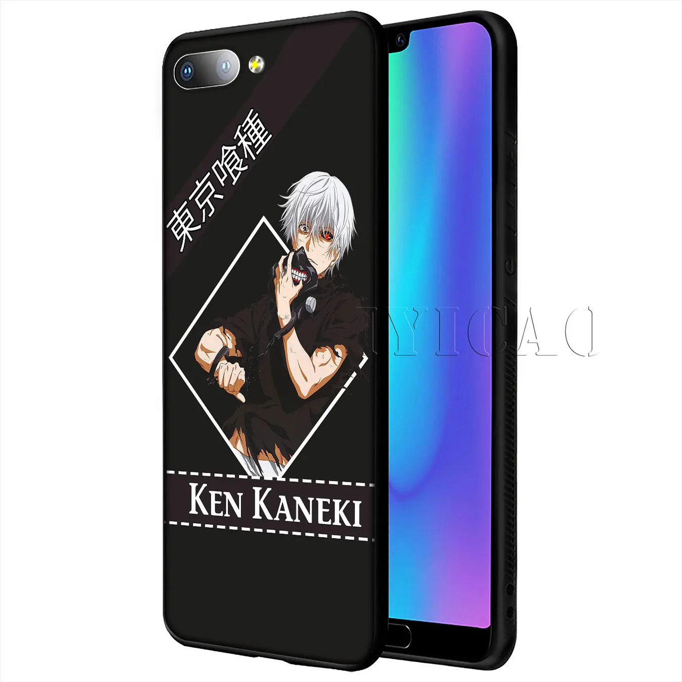 IYICAO Tokyo Ghouls Мягкий силиконовый чехол для телефона Huawei Y9 Y7 Y6 Prime 2019 Honor 20 8C 8X 8 9 9X 10 Lite