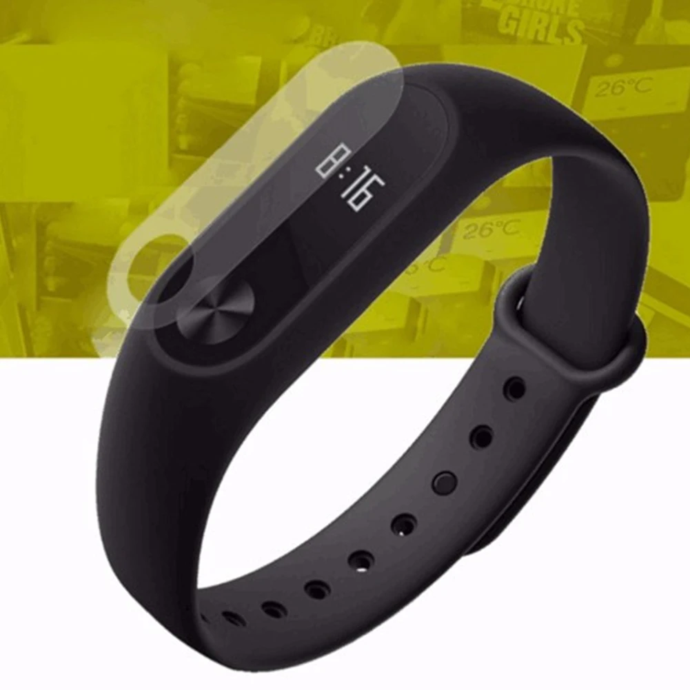 2 шт. Защитная пленка для экрана Xiaomi Mi Band супер защитная смотреть полосы|Защита