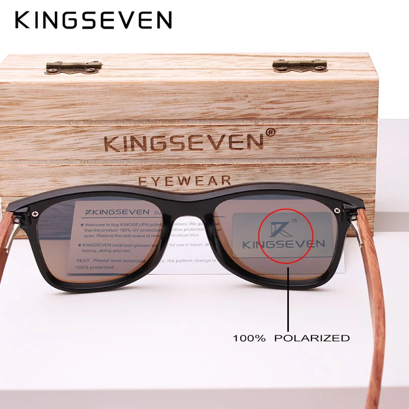 Солнцезащитные очки KINGSEVEN поляризационные для мужчин и женщин солнцезащитные