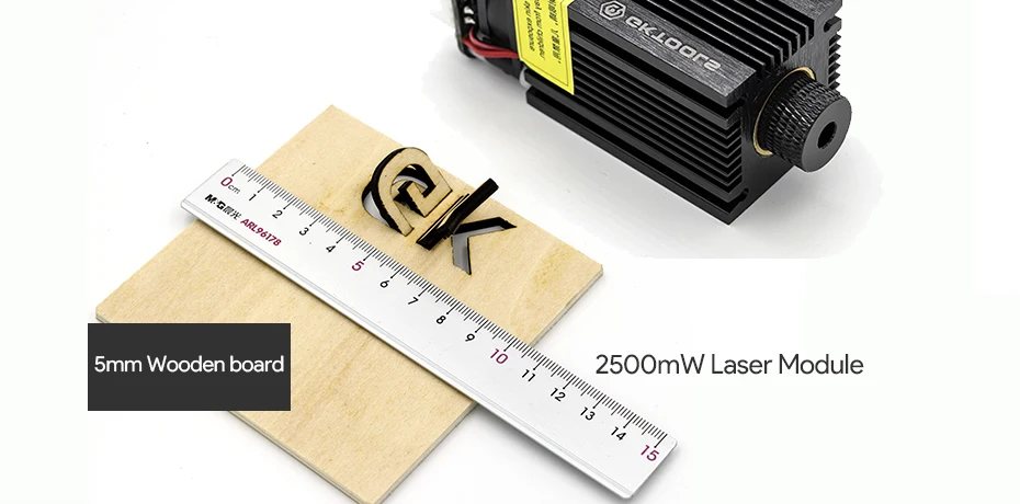 GKTOOLS 445nm 7500 МВт 12 В лазерный модуль с фиксированным фокусом диод ttl/PWM маркировка из нержавеющей стали DIY Лазерный гравер резак FB05D7500mw