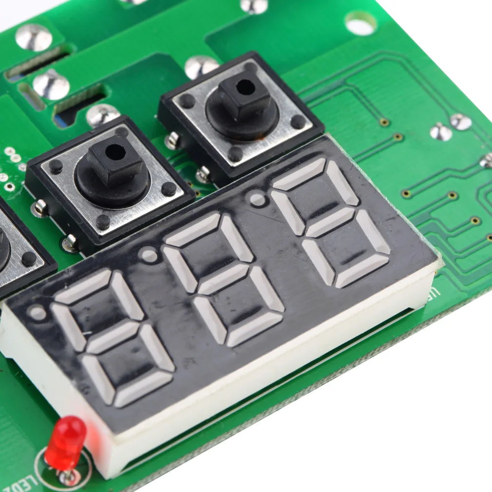 По всему миру 12 V 10A цифровой термометр с ЖК-экраном регулятор контроллер печатная