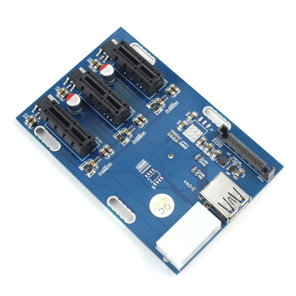 PCIe 1 3 pci express 1x Слоты Райзер карты mini ITX внешний e адаптер pcie и подключает факторов