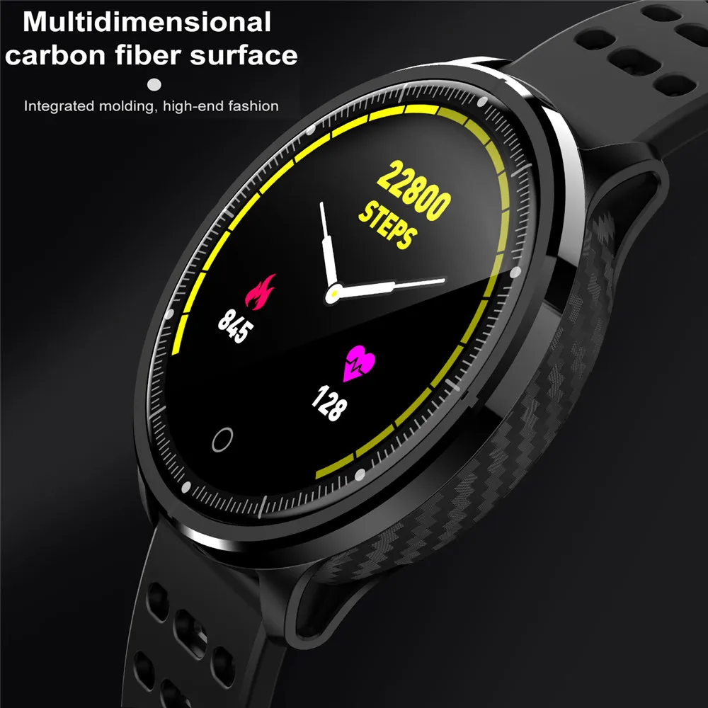 Новинка Bluetooth Смарт-часы MODOSON P71 шагомер браслет фитнес-трекер пульсометр для Android