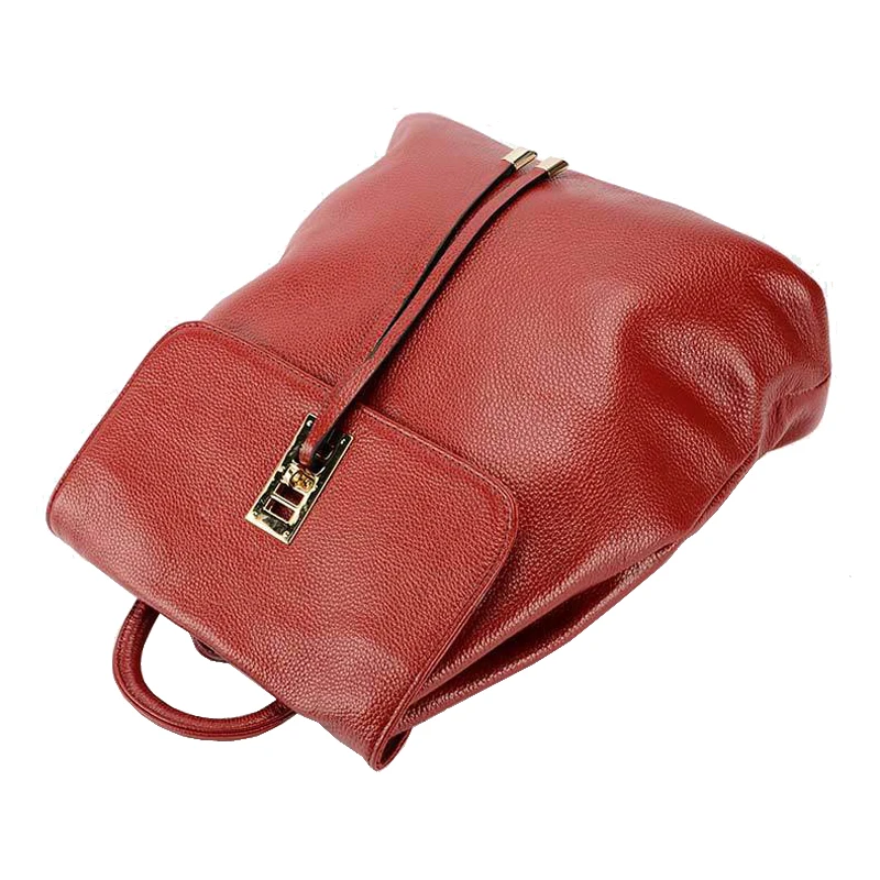 Рюкзак женский из натуральной воловьей кожи | Багаж и сумки