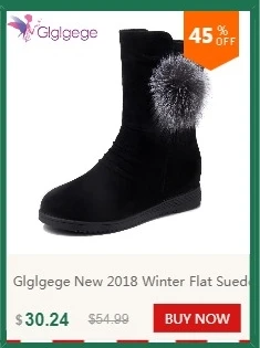 Glglgege/Новое поступление; сезон осень-зима; ботинки на мягкой подошве для девочек; модные женские ботинки на танкетке с бахромой; Теплая обувь; женские ботильоны на плоской подошве