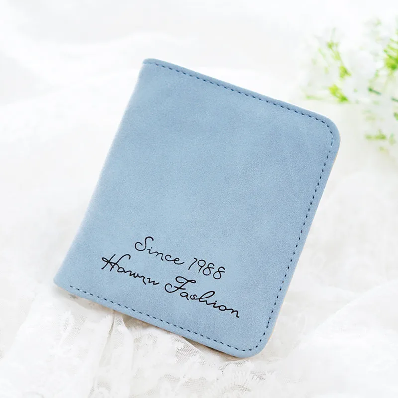 Новый Кошелек для женщин женский короткий кошелек из искусственной кожи