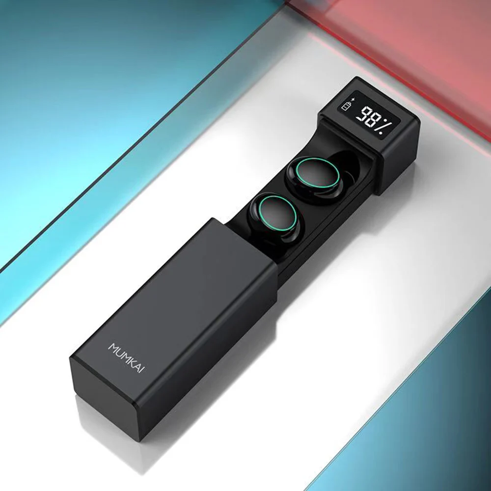 TWS наушники темно черные беспроводные Bluetooth Мини спортивная Гарнитура вкладыши 5 0