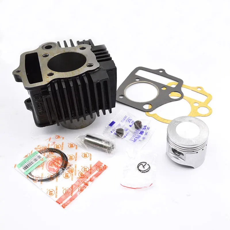 

High Quality Motorcycle Cylinder Kit 50mm Bore For C100 JD100 WS100 DY100 100cc Horizontal Engine Spare Parts
